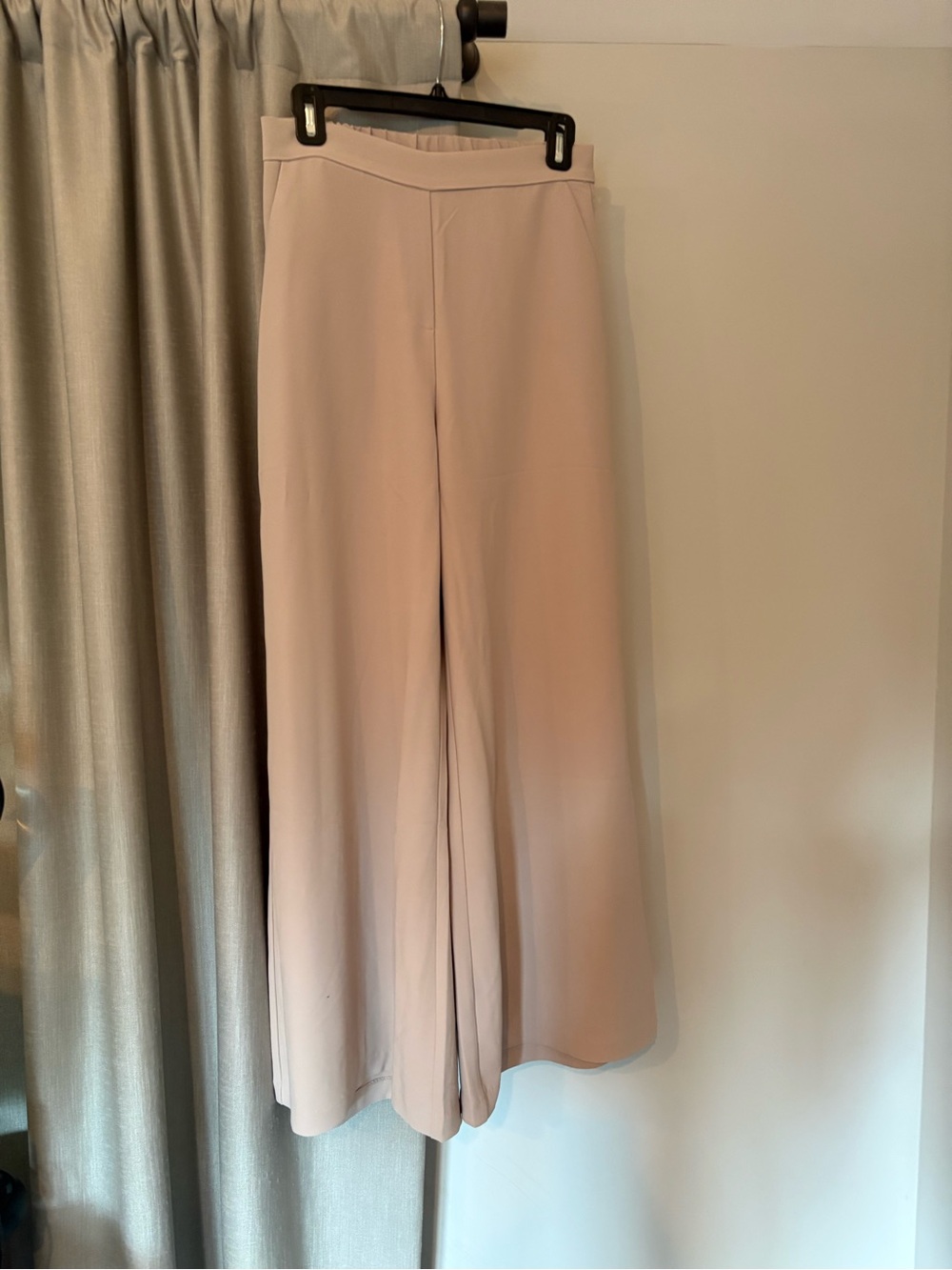 Zenana Outfitters Wide Leg Pants in Beige